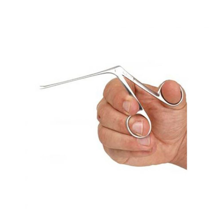 Pinza Chirurgica Ad Alligatore 5.5" Per Orecchio - Punta Seghettata In Acciaio - Medpso - Foto 4