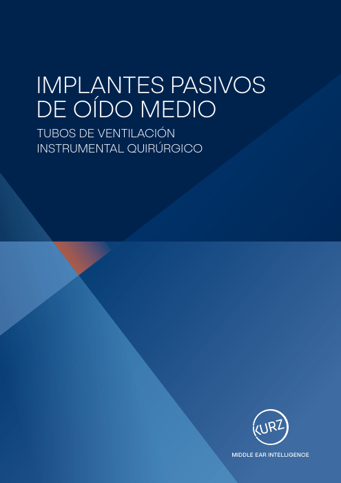 Catálogo KURZ de implantes de oído medio